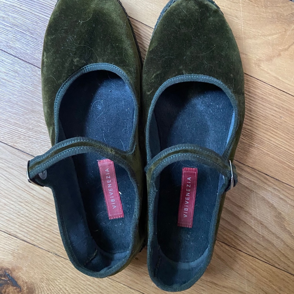 COPY - Velvet Mary Janes